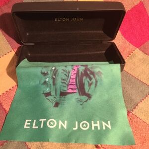 Elton John Glasses Case with Cloth